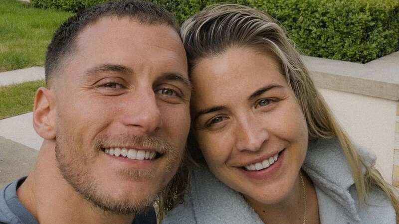 Gemma Atkinson showed her support to Gorka Marquez from home (Image: Instagram/gorka_marquez)