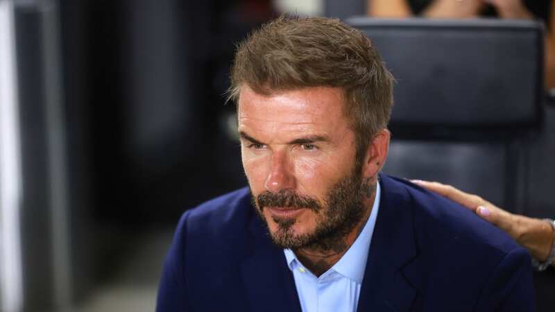 David Beckham has attempted to defend his contract with Qatar (Image: Hector Vivas/Getty Images)
