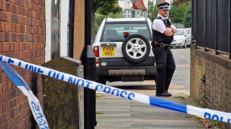 Police at the scene (Image: MyLondon / BPM Media)