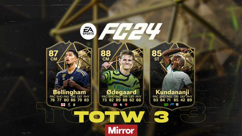 EA FC 24 TOTW 3 predictions with Real Madrid, Arsenal and Inter Milan stars (Image: EA SPORTS)