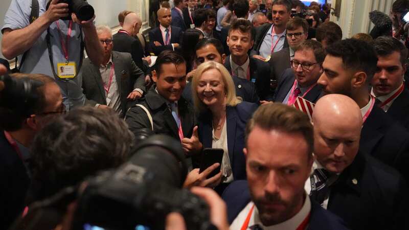 Tory conference is probably the only place in the world where Ms Truss would be mobbed by fans (Image: Getty Images)