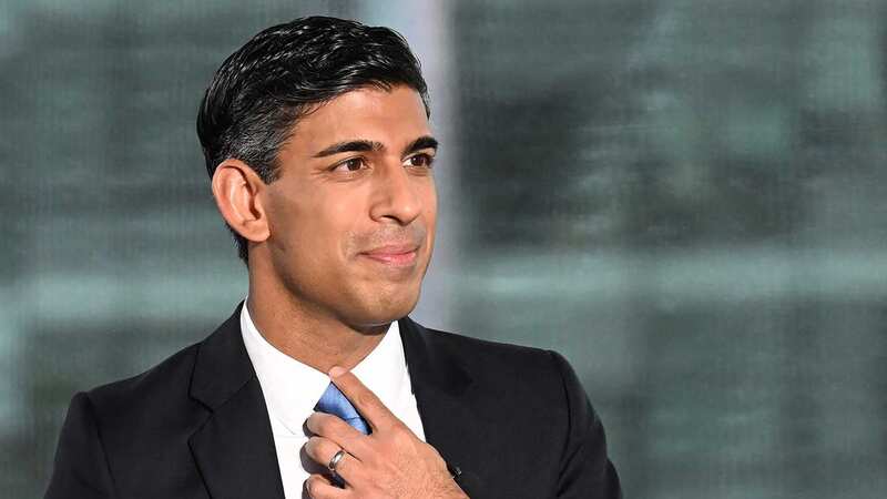 Rishi Sunak is pictured ahead of the annual Conservative Party Conference (Image: BBC/AFP via Getty Images)