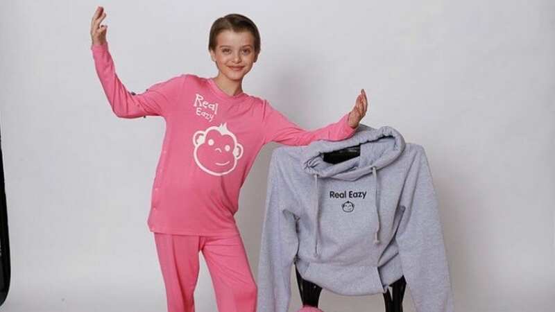 The story of Betsi Powley, pictured with her new pyjamas, is recognised by Pride of Britain Awards (Image: COLLECT SUPPLIED)