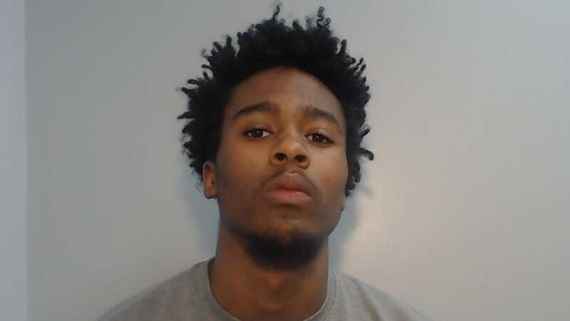 Tafari Smith (pictured), then 16, stabbed Kyle Huckland in Manchester last November (Image: GMP)
