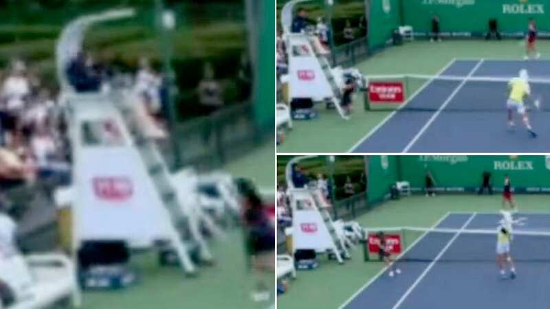 Marc Polmans was disqualified from the Shanghai Masters after hitting a ball towards the direction of the umpire