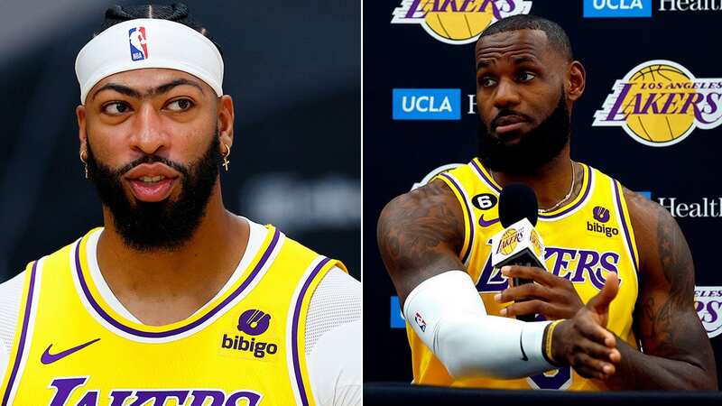 LeBron James has labeled Anthony Davis as "the face" of the franchise for the Los Angeles Lakers (Image: Ronald Martinez/Getty Images)