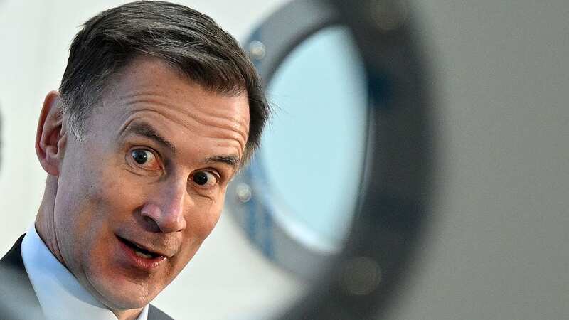 Chancellor of the Exchequer Jeremy Hunt speaks at a fringe event at the Tory Party Conference (Image: AFP via Getty Images)