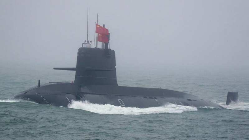 A Chinese submarine where the incident is thought to have happened (Image: AFP via Getty Images)