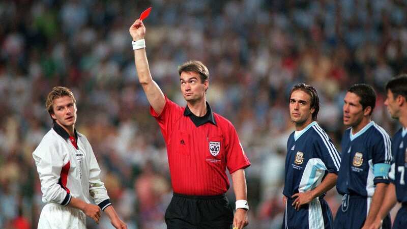 David Beckham explains how infamous England World Cup red card still affects him
