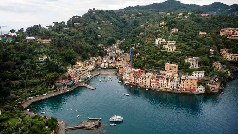 A British tourist has died in Portofino, Italy