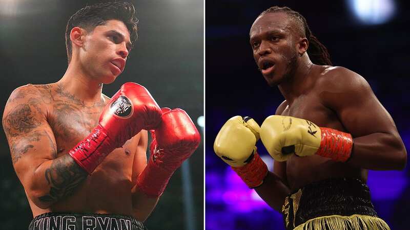 Ryan Garcia sends private message to KSI after YouTuber
