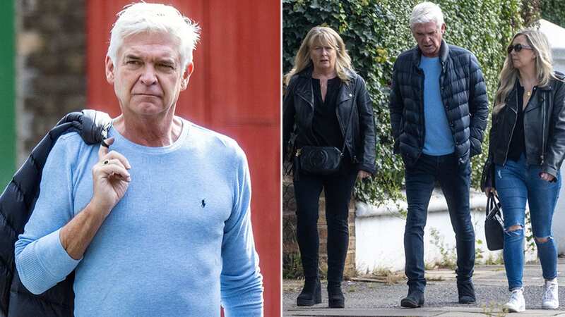 Phillip Schofield reunites with wife after her fury over This Morning affair