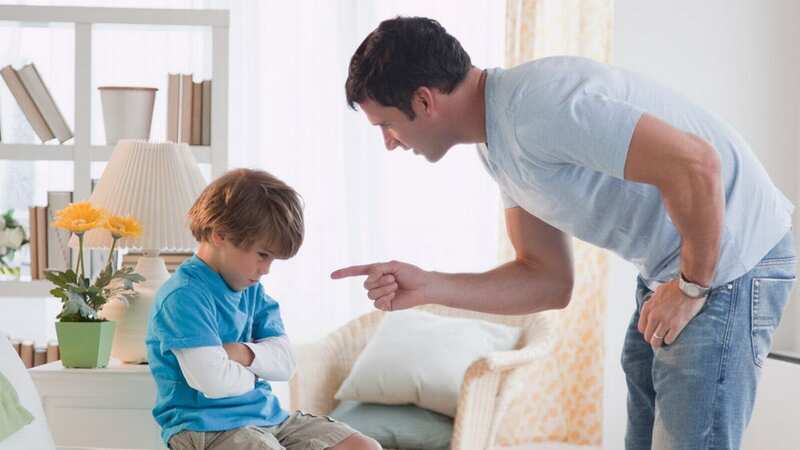 Shouting at your kids can be damaging for them (stock photo) (Image: Getty)