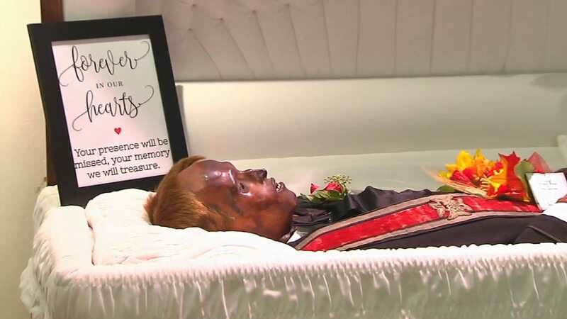 Stoneman Willie has been on display at a local funeral home for more than a century (Image: WFMZ)