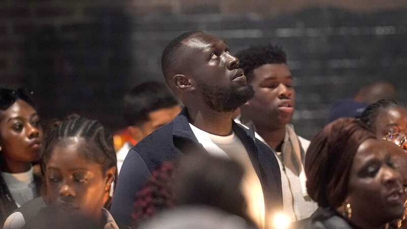 Stormzy joins mourners at vigil for Elianne Andam , 15, who was stabbed to death
