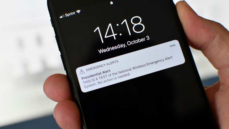 Millions will be sent an alert message (Image: AFP via Getty Images)