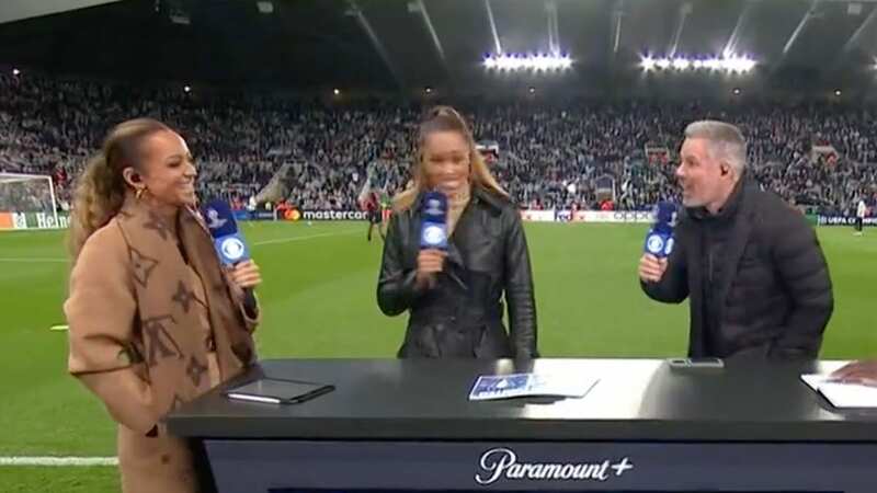 Jamie Carragher was stunned by Kate Abdo