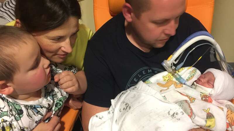 Patryk Bielaszka survived for just ten days following his birth (Image: Supplied)