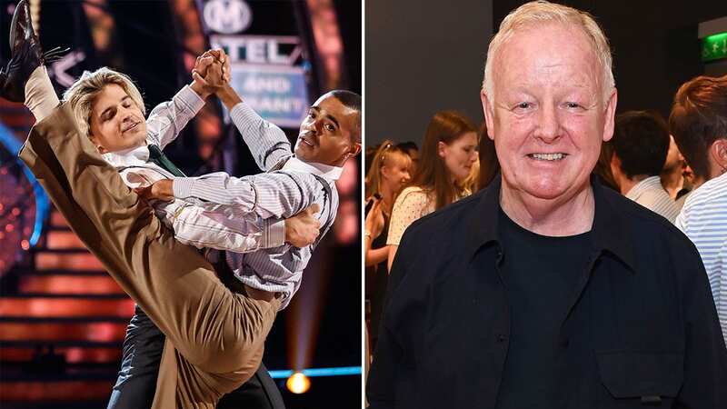 Les Dennis lends support to Strictly star after he