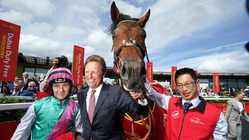 Westover after taking the Dubai Duty Free Irish Derby (Image: PA)