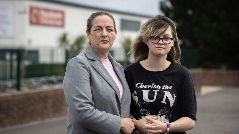 Year 11 student Hayley Bouwer-Oliver with Mum, Shereen Bouwer (Image: Argus/Sussex News and Pictures)