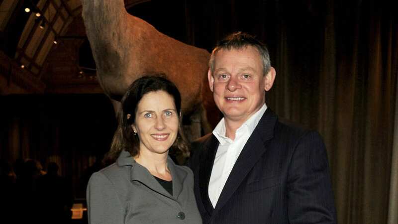 Martin Clunes and his wife Philippa (Image: M. Benett/Getty Images)