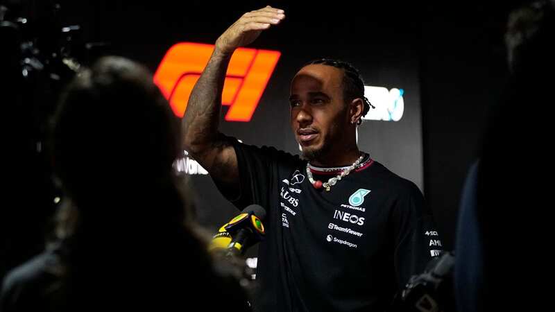 Lewis Hamilton will hope to take advantage of any Ferrari mistakes in Qatar (Image: AP)