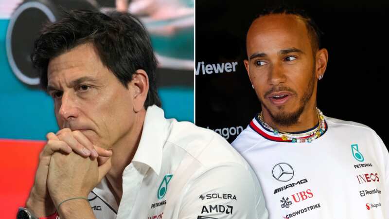 Toto Wolff did not make the trip to Qatar (Image: AP)