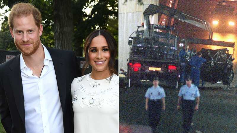 Meghan and Harry say they were in a "car chase", similar to Princess Diana