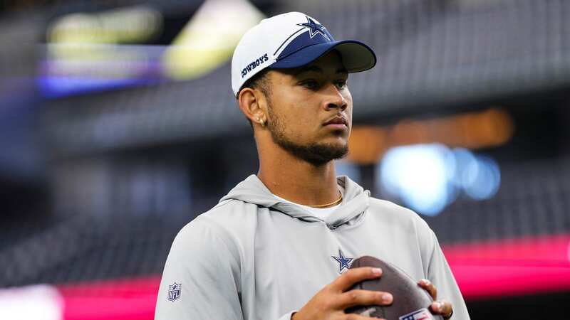 Trey Lance is in his first season with the Dallas Cowboys after being traded from the San Francisco 49ers (Image: Cooper Neill/Getty Images)