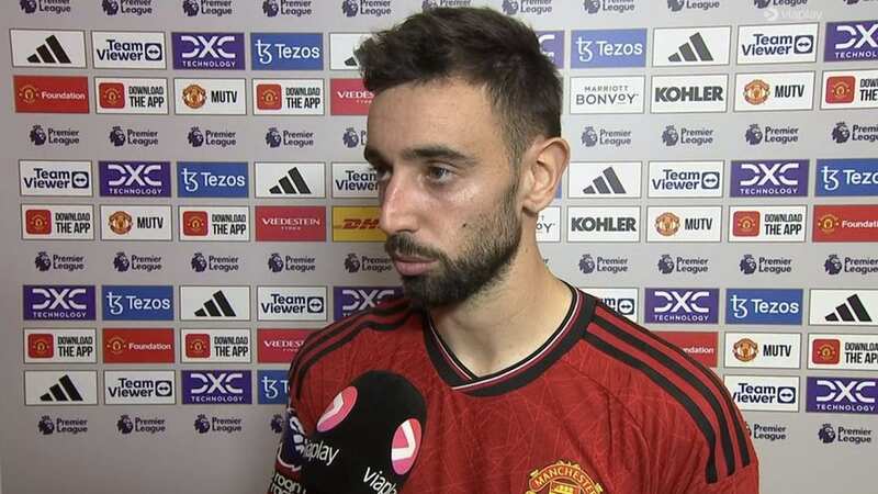 Bruno Fernandes laughs off Man Utd 