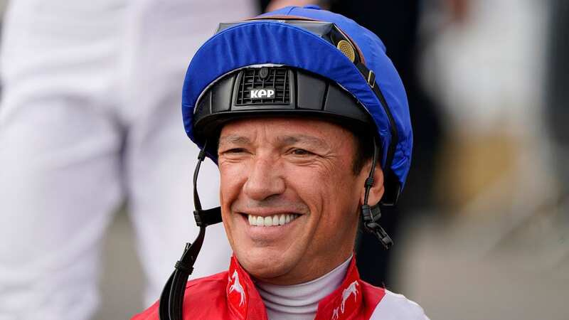 Frankie Dettori wore the Cheveley Park Stud silks (pictured) when winning on Inspiral (Image: Getty Images)