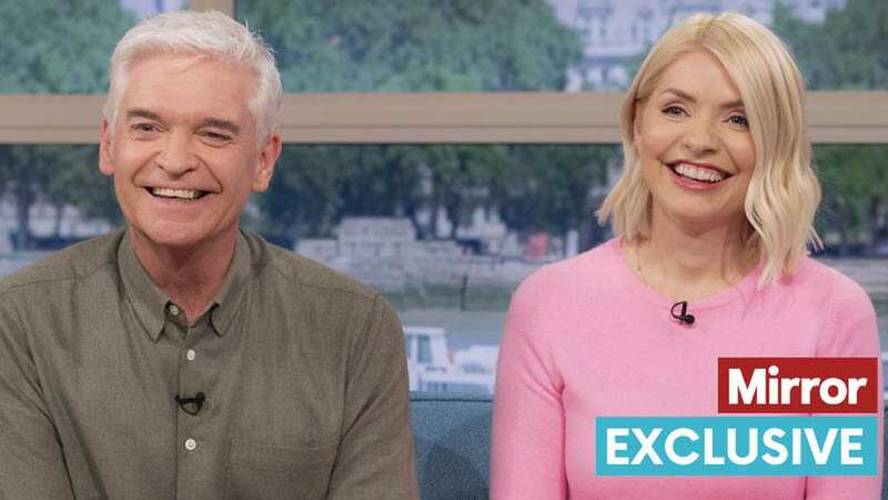 Phillip Schofield and Holly Willoughby a week before Phil quit (Image: Ken McKay/ITV/REX/Shutterstock)