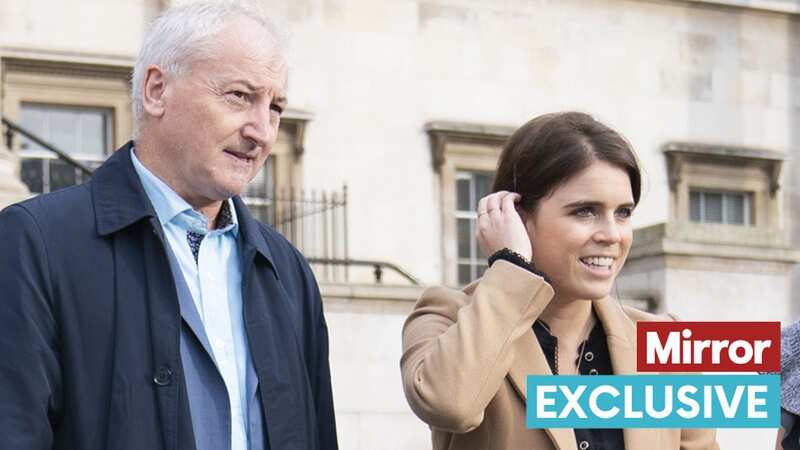 Princess Eugenie with Hestia boss Patrick Ryan (Image: PA)