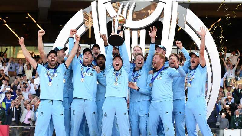 England celebrate winning the 2019 Cricket World Cup (Image: Gareth Copley-ICC/ICC via Getty Images)