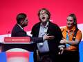 Protester trying to disrupt Labour conference given clear message by members qhiquqiqkqikdinv