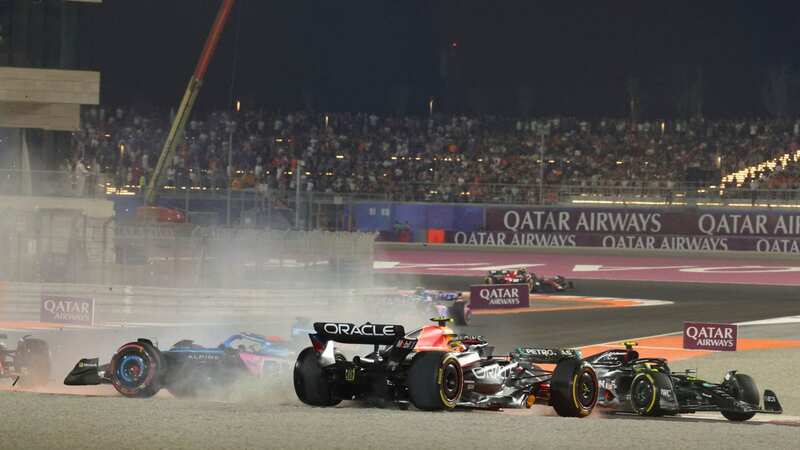 Sergio Perez, Esteban Ocon and Nico Hulkenberg crashed out of the Qatar GP Sprint (Image: HOCH ZWEI/picture-alliance/dpa/AP Images)