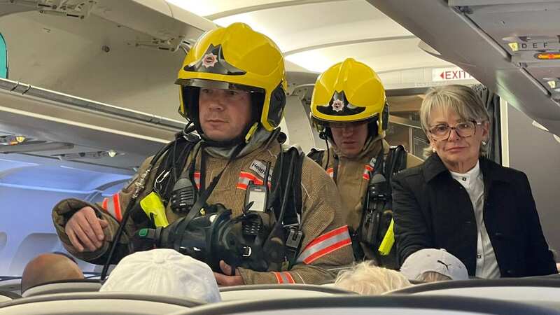 Police and firefighters responded to reports of "unknown fumes" on a British Airways plane (Image: James Cheadle)