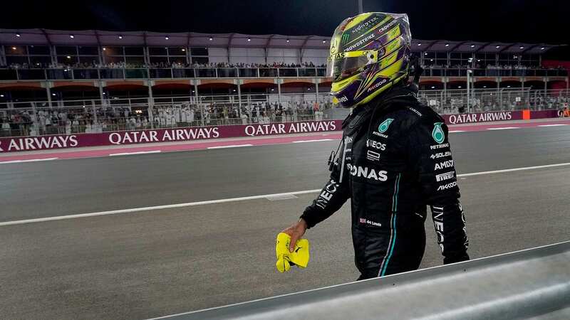 Lewis Hamilton was told off for walking on the track after his crash (Image: Hasan Bratic/picture-alliance/dpa/AP Images)