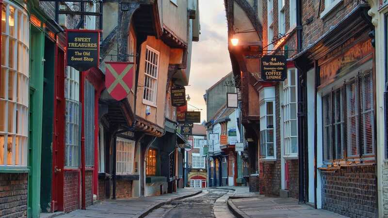 Shambles is located in the haunted city of York (Image: Getty Images)