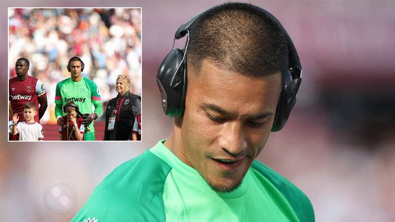 Alphonse Areola wore noise-cancelling headphones ahead of West Ham