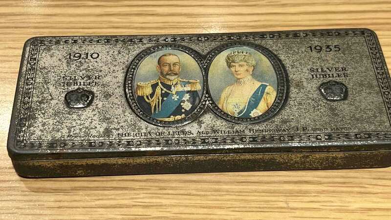 The Royal souvenir chocolates were kept safe for over eight decades (Image: Hansons / SWNS)