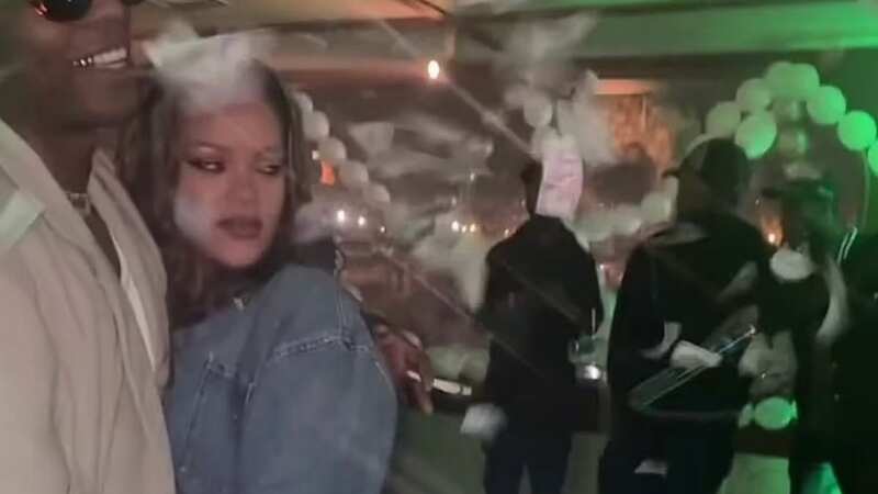 Rihanna shows off dance moves with A$AP Rocky at lavish 35th birthday party in NYC