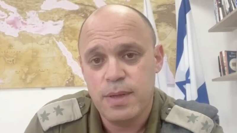 Lieutenant colonel Richard Hecht is the main spokesperson for the Israeli Defence Force (Image: Daily Record)