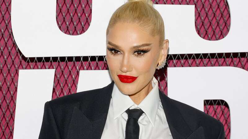 Gwen looked totally different in the throwback snap
