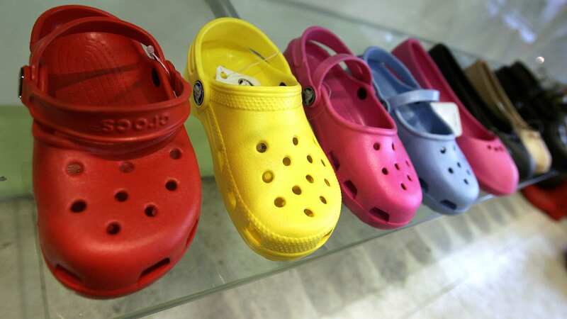 Crocs grew in popularity during the pandemic - and show no signs of slowing down (Image: AFP/Getty Images)