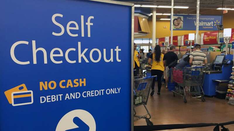 Stores have been introducing extra measures as shoplifting incidents from self-checkouts soar across the country (Image: LightRocket via Getty Images)
