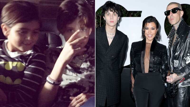 Kourtney Kardashian shares sweet throwback snap to celebrate step son