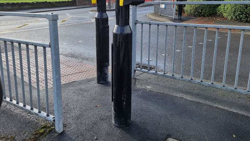 The lamp posts in Morley (Image: Kennedy News and Media)