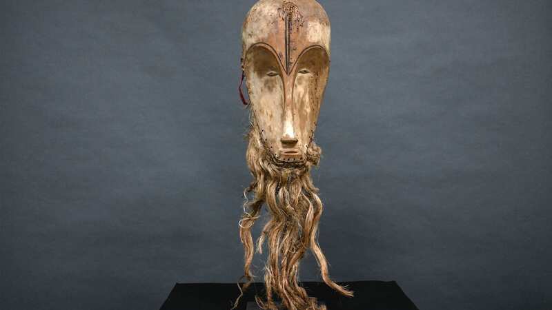 The "Ngil" mask of the Fang people of Gabon (Image: AFP via Getty Images)